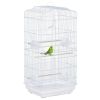 36" Bird Cage, Macaw Play House, Cockatoo, Parrot, Finch Flight Cage, 2 Doors, Perch 4 Feeder Pet Supplies, White