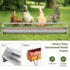 Chicken Feeding Trough with Drainage Holes for Farm