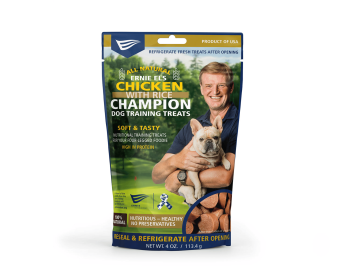 Ernie Els Champion Dog Treats Made from Chicken and Rice