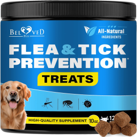 Flea and Tick Prevention Chewable Pills for Dogs and Cats
