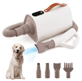 1 Pc Dog Cat Hair Blower With Negative Ion Function And Adjustable Temperature