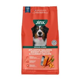 Jinx Salmon, Sweet Potato & Carrot Dry Dog Food, Grain Free, 23.5 lb. Bag