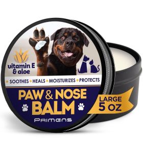 Natural Dog Paw Balm Dog Paw Protection for Hot Pavement Dog Paw Wax for Dry Paws and Nose Canine Paw Moisturizer for Cracked Paws Cream Butter f