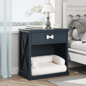 Vintage Small Locker With LED Lights And Pet Bed