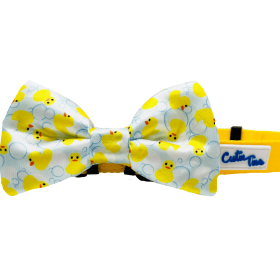 Cutie Ties Dog Bow Tie (Color: Rubber Duck, size: One Size)