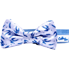 Cutie Ties Dog Bow Tie (Color: Swallow & Feather, size: One Size)