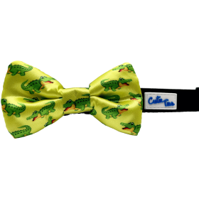 Cutie Ties Dog Bow Tie (Color: Yellow, size: One Size)