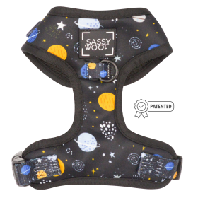 Adjustable Harness (Color: To the Stars and Beyond, size: Xlarge)
