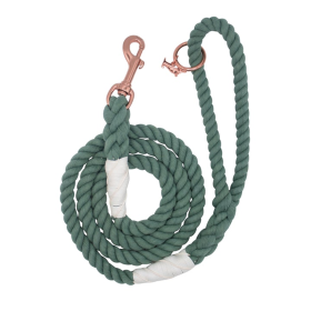 Rope Leash (Color: Green, size: 5 feet)