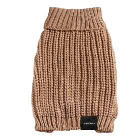 The Perfect Knit Sweater, Turtleneck (Color: Coca Mocha, size: medium)