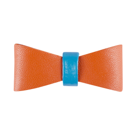 Dog Bow Tie (Color: Vibrant Sunset, size: large)