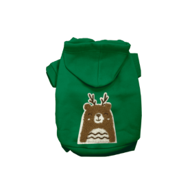 Cuddle Antler Bear (Color: Green, size: medium)