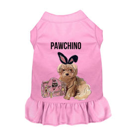 Miss Pawchino Dress (Color: pink, size: X Large)