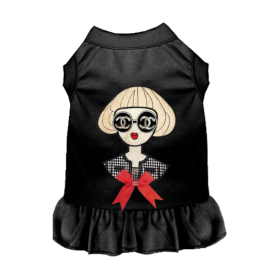 Ms. Fashion Dress (Color: Black, size: X Small)
