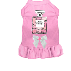 My Favorite Treats Dog Dress (Color: pink, size: X Large)