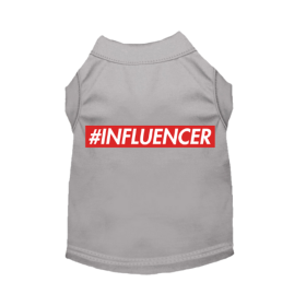 #INFLUENCER (Color: Grey, size: large)