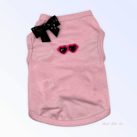 My Summertime Sunglasses & Bows Tank (Color: pink, size: X Large)