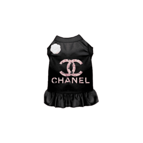 Pretty in Floral CC Dress (Color: Black, size: large)