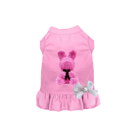 Rose Bunny Loves Me (Color: pink, size: X Large)