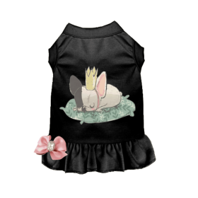 Sleepy Frenchie (Color: Black, size: X Large)