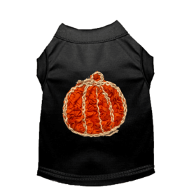 Chiffon Rose Halloween Pumpkin Shirt (Color: Black, size: medium)
