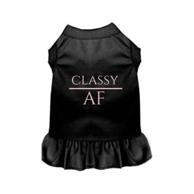 Classy AF (Color: Black, size: medium)