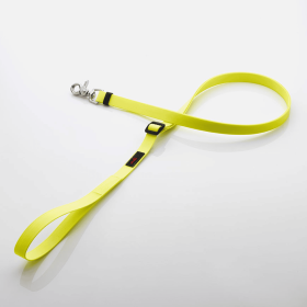 Boss Adjustable Leash (Color: Yellow, size: 5/8" x 4'-6')