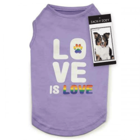 ZZ Love is Love Tank (Color: Purple, size: small)