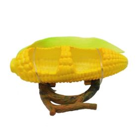 Parrot Spill-Proof Plastic Feeder for Bird Cage (style: Corn, Color: As pic show)